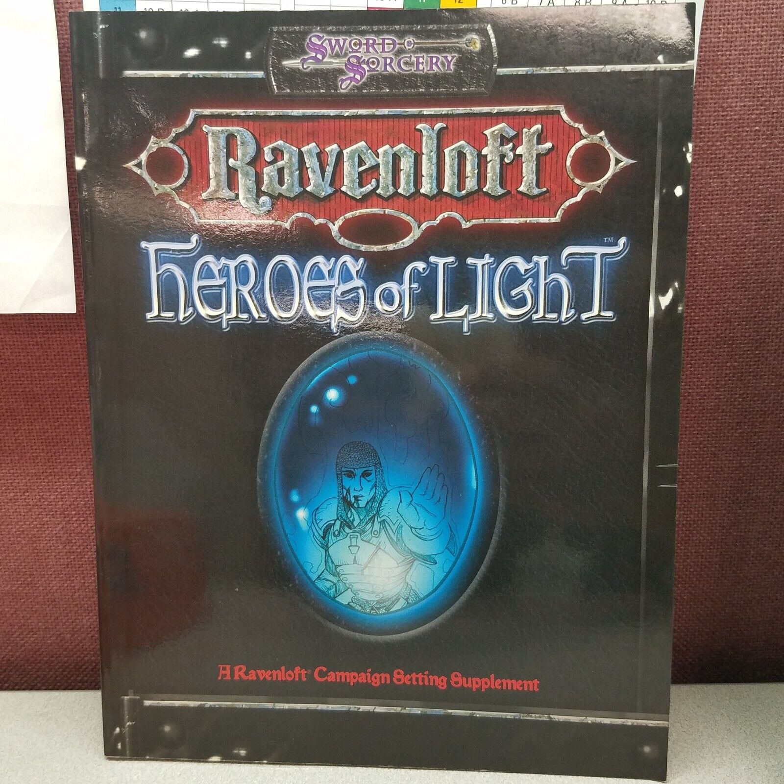 Ravenloft Heroes Of Light Campaign Marked Supplement #ww15030 - Sword & Sorcery