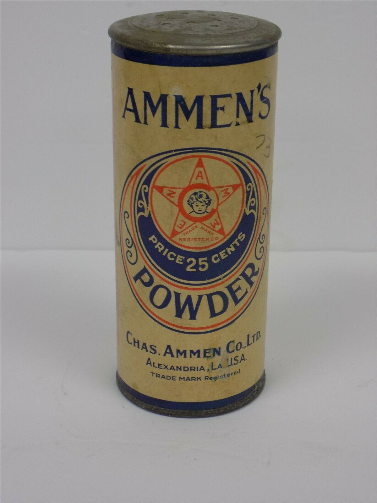Vintage Antique Ammen's Powder 1920s Advertising