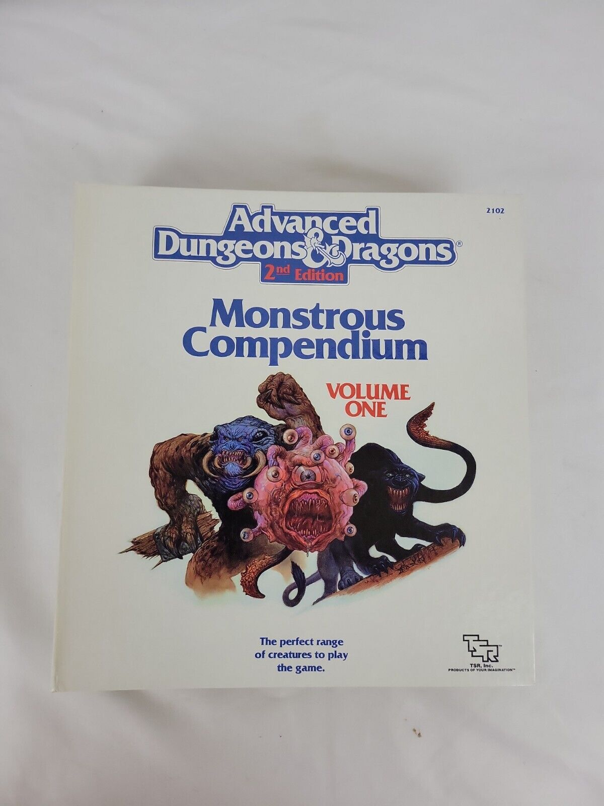 Ad&d 2nd Binder Monstrous Compendium Volumes 1,2,3, Forgotten Realms Dragonlance