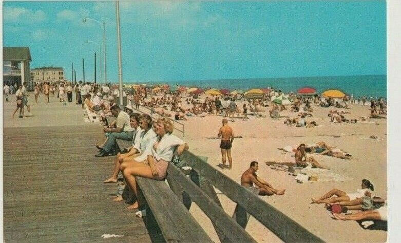 Vintage Postcard Delaware Greetings From Rehoboth Beach Unused