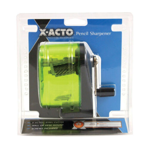 X-acto 1065 Abs Plastic/steel Assort Colors Manual Sharpener