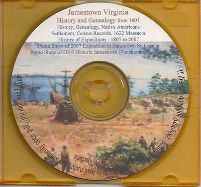 Jamestown Virginia Genealogy & History
