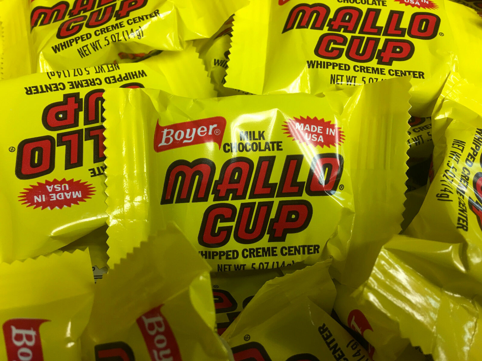 Boyer Mallo Cups - Two Pounds - Individually-wrapped Bulk Candy Free Shipping