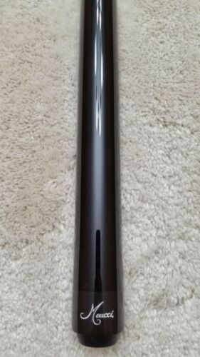 In Stock, Meucci Wrapless Gloss Black Cue Butt, No Shaft, Butt Only, Brand New