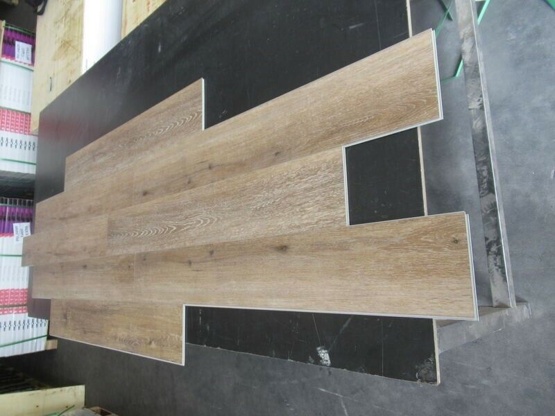 Spc Luxury Vinyl Planks Flooring Commercial Grade Padded Water Proof Sample Only