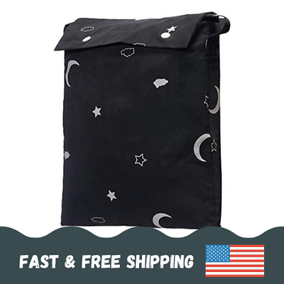 Portable Travel Window Blackout Curtain Shade Good For Babie Moon & Stars 1-pack