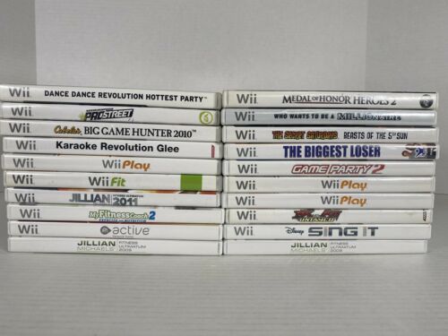 Lot Of 20 Wii Games