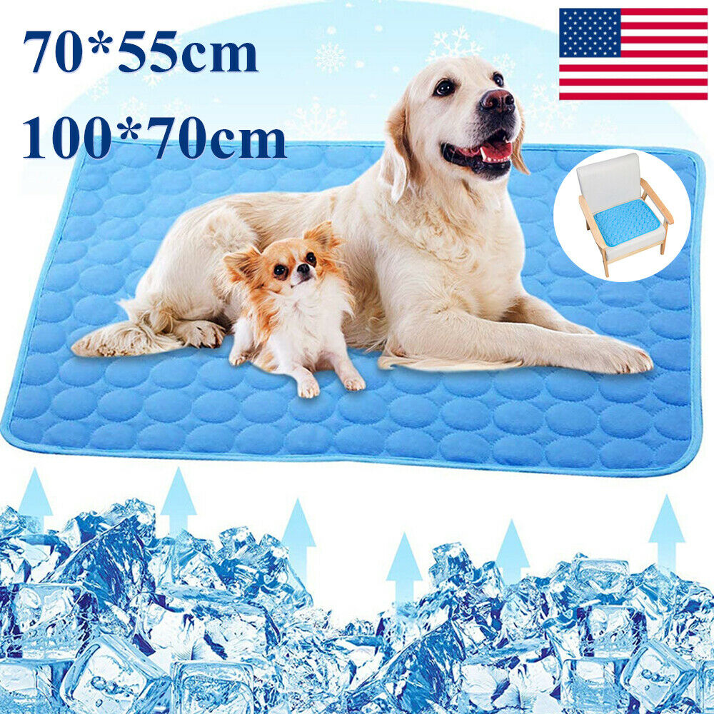 Cooling Mat For Dogs And Cats Self-cooling Dog Bed Summer Sleeping Pad