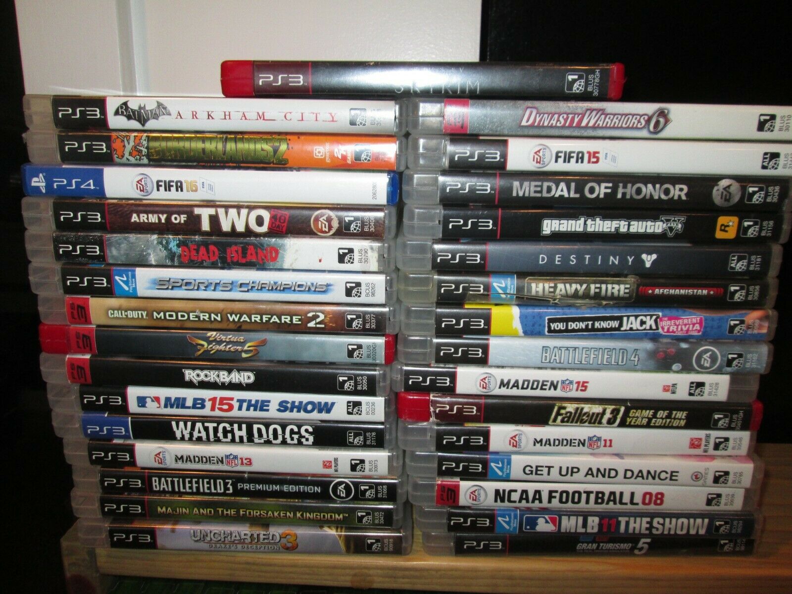 Sony Playstation 3 Game Lot Of 30+ Games Good Condition