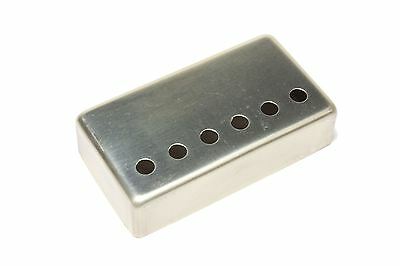 Humbucker Pickup Cover Non-plated Raw Nickel Silver 53mm Pole Spacing