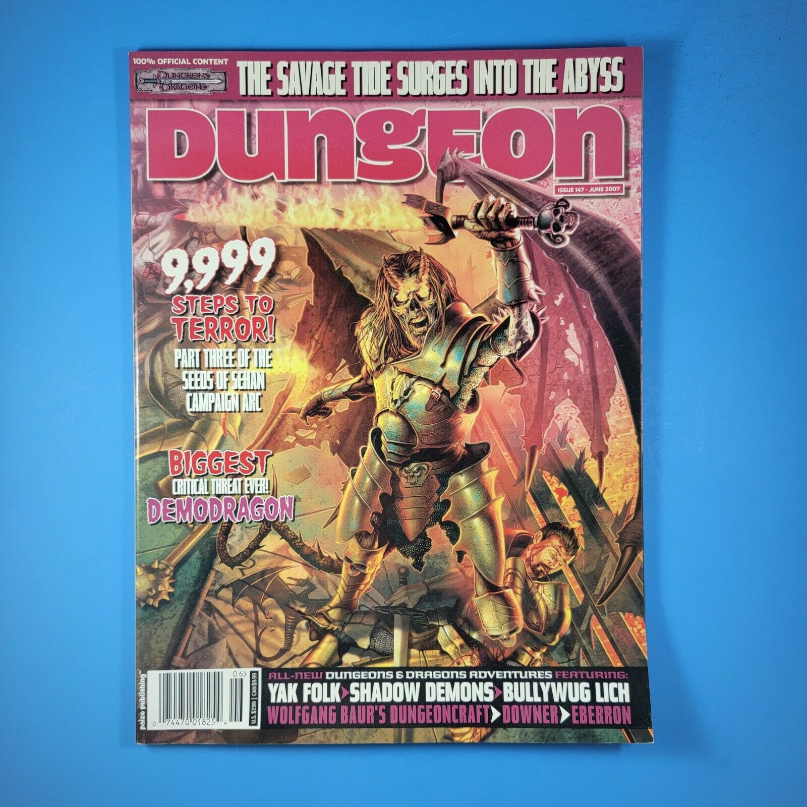 Dungeon Magazine #147 June 2007 Dungeons & Dragons D&d