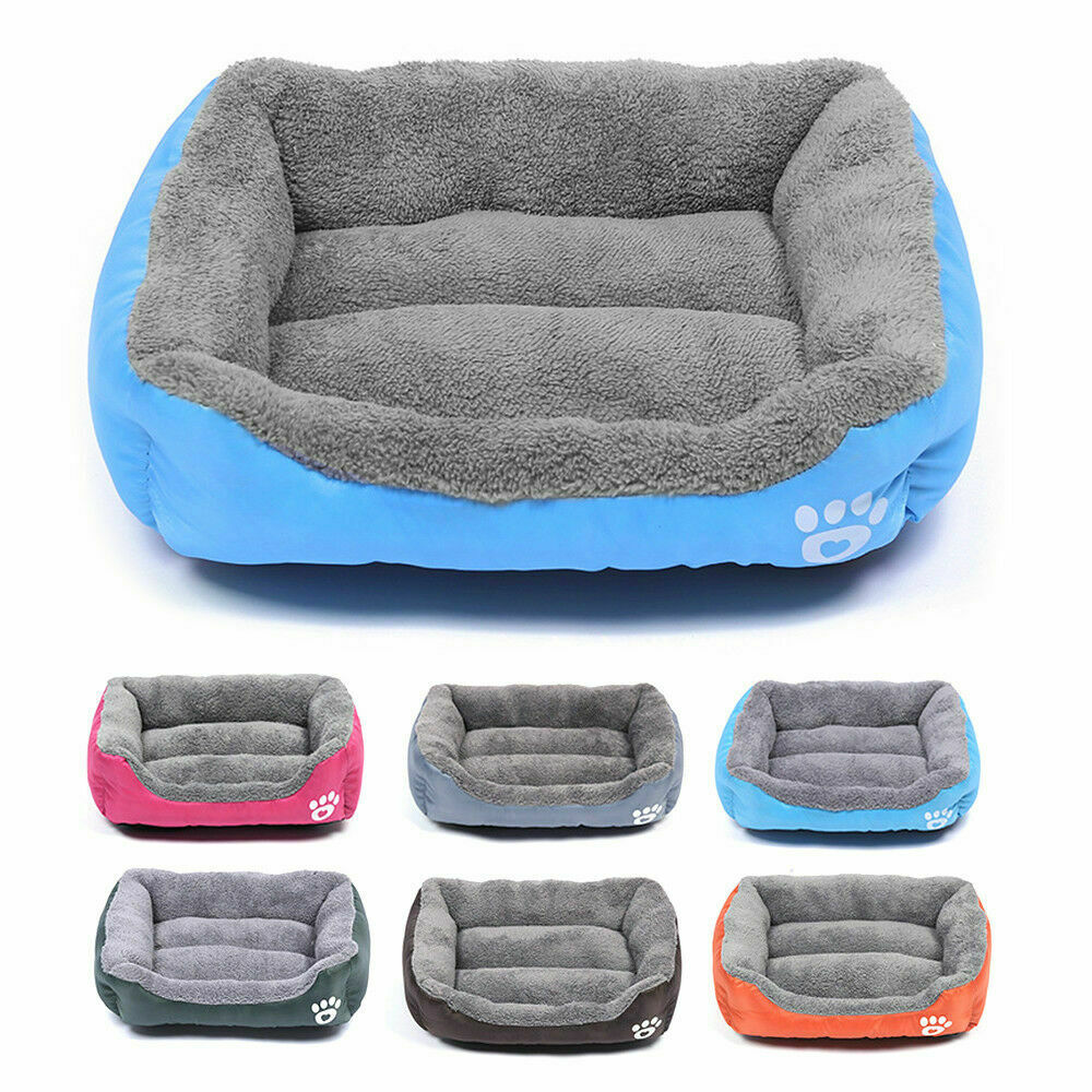 Pet Dog Cat Bed Puppy Cushion House Warm Kennel Sofa Mat Pad Blanket Washable