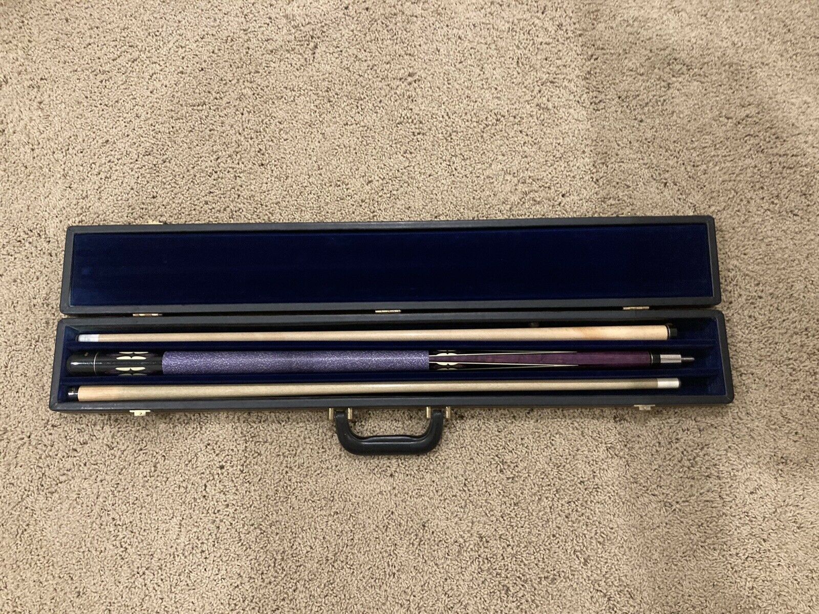 Players Billiards Cue And Cue Case
