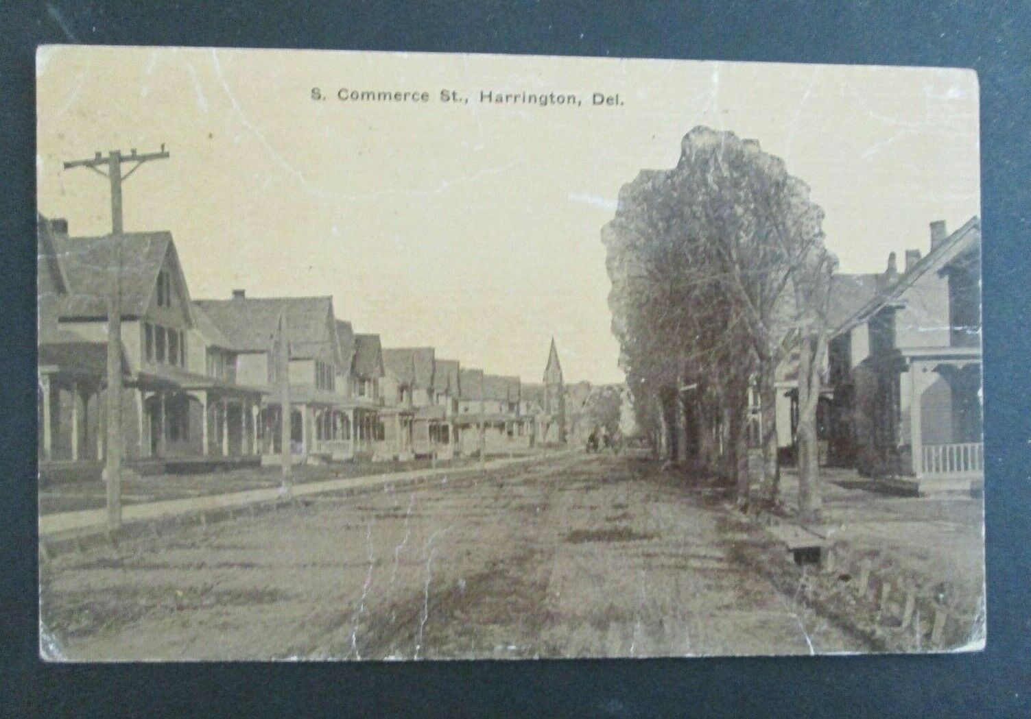 South Commerce Street Harrington De Posted Db Postcard