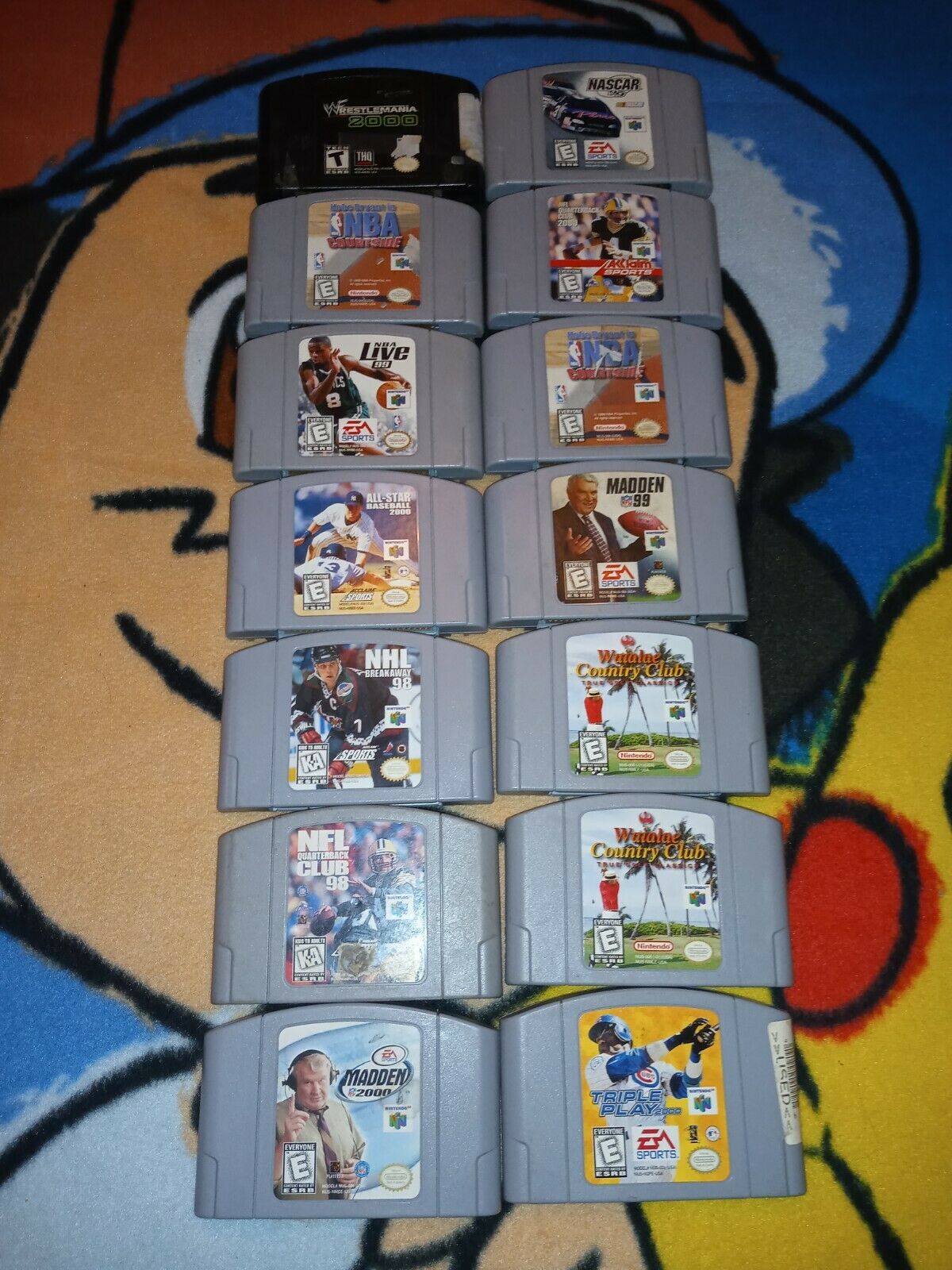 Lot Of 14 Nintendo 64 N64 Games!