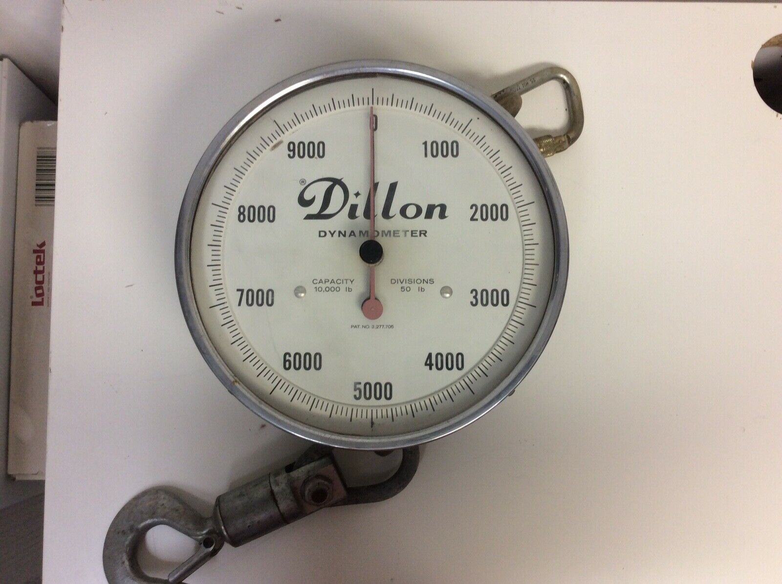 Vintage Dillon Dynamometer 10,000 Lbs Capacity 50 Pound Divisions S/n Ap638*