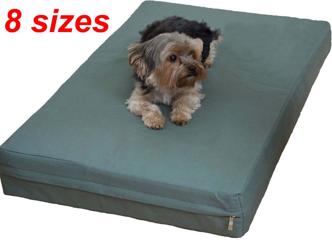 Heavy Duty Canvas Fabric Replacement Zipper Cover For Dog Bed Pet Bed Pad