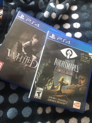Ps4 Playstation 4 Horror Game Rpg Little Nightmares White Day Set Two Games