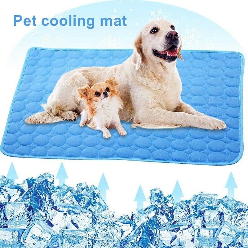 Dog Mat Cooling Summer Pad Mat Pet Dog Cat Blanket For Sofa Bed Floor Keep Cool