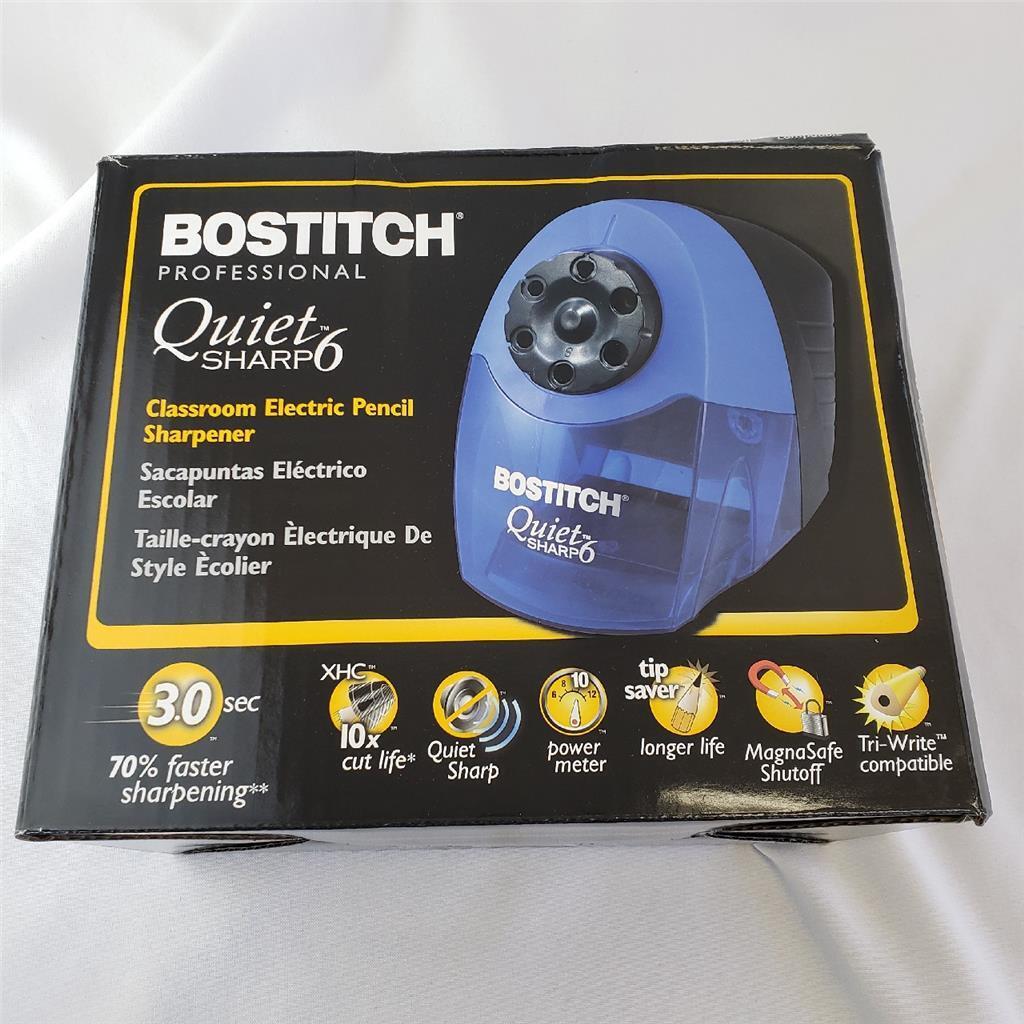 = Bostitch Professional Quiet Sharp 6 Classroom Electric Pencil Eps10hc New