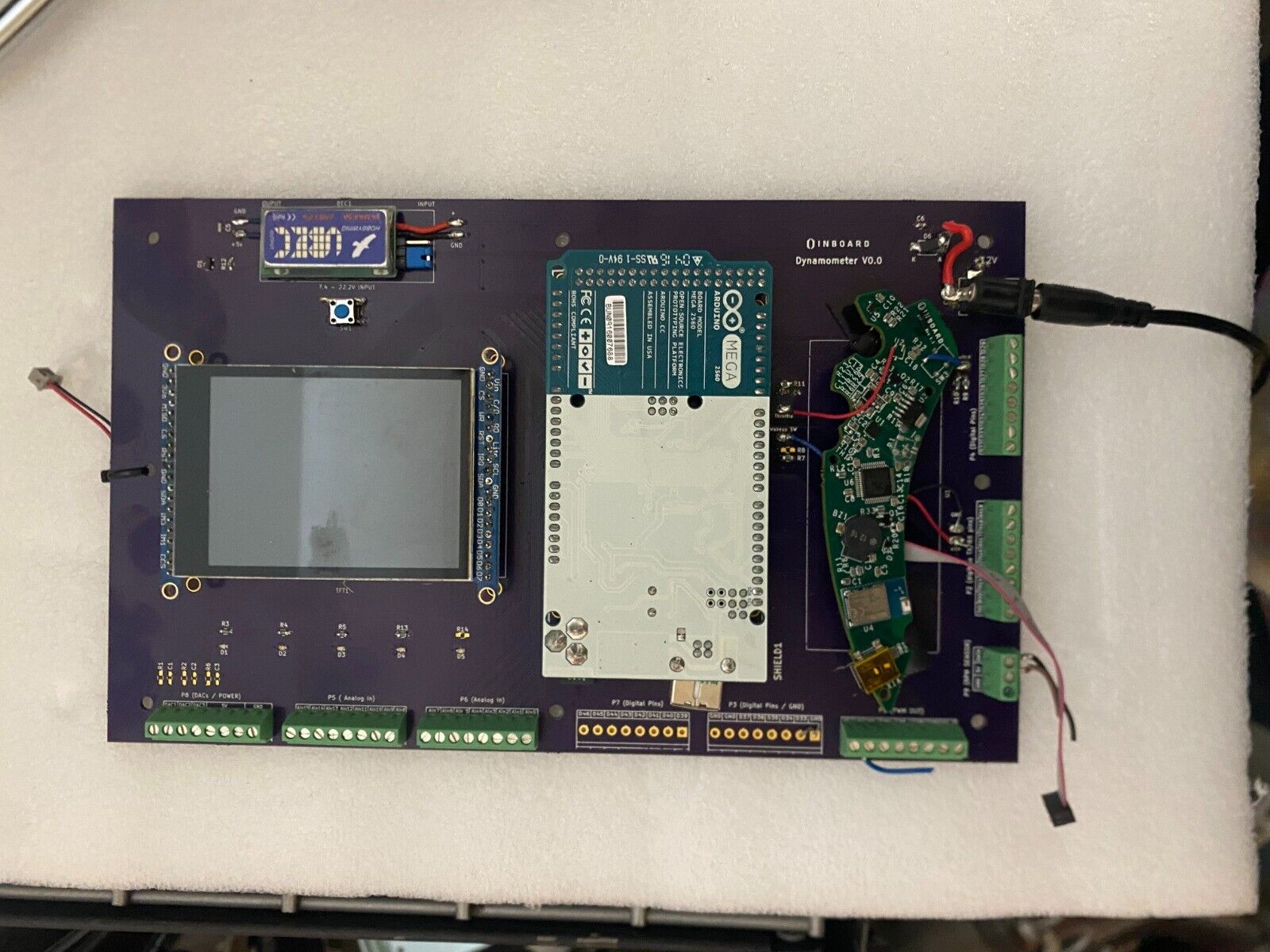 Inboard Technologies Dynamometer V0.0 Board W/arduino Mega 2560 Inboard M1