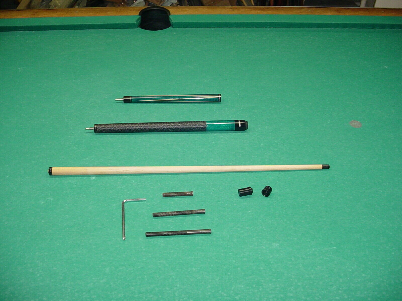 Adjustable Weight Phenolic Tip Jackhammer Break Jump Cue Pool Billiards 18-1520