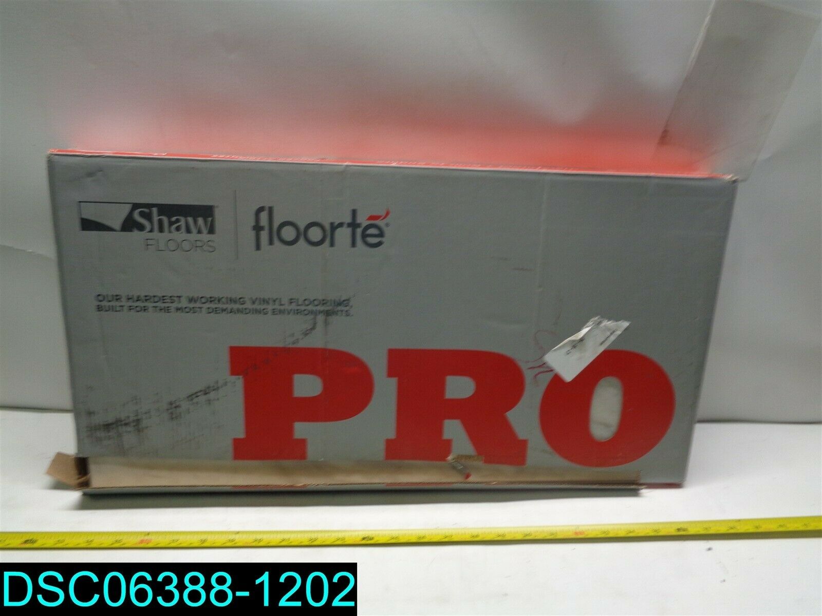 Floorte Pro Paragon Tile Plus Oyster 12" X 24" Vinyl Floor Til(15.83sq. Ft./box)