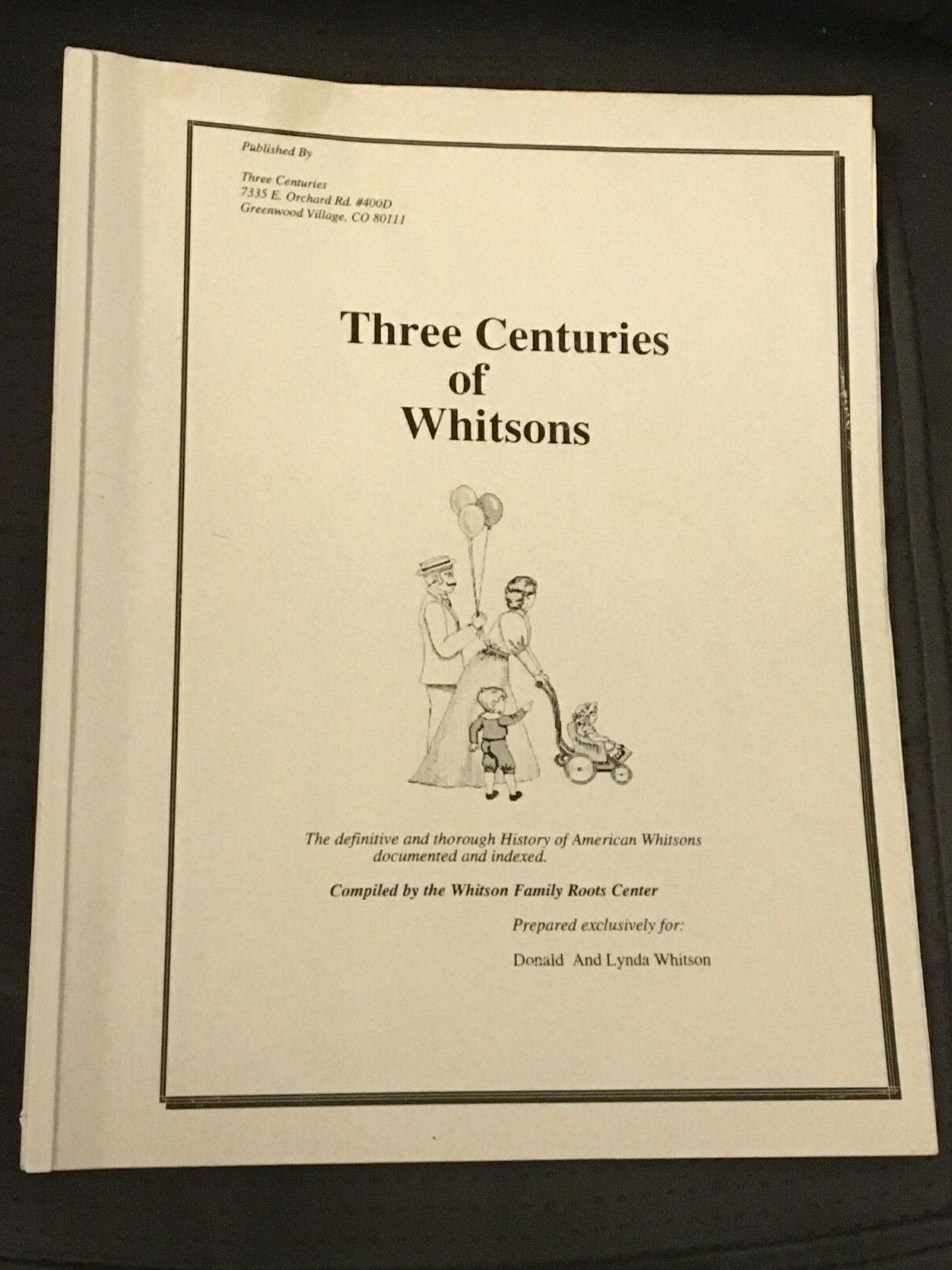 Three Centuries Of Whitsons, 1850-1860 Census, Residence Records Whitson Family