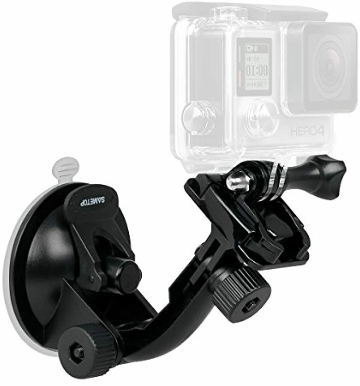 Sametop Suction Cup Mount Compatible With Gopro Hero 9, 8, 7, 6, 5, 4,