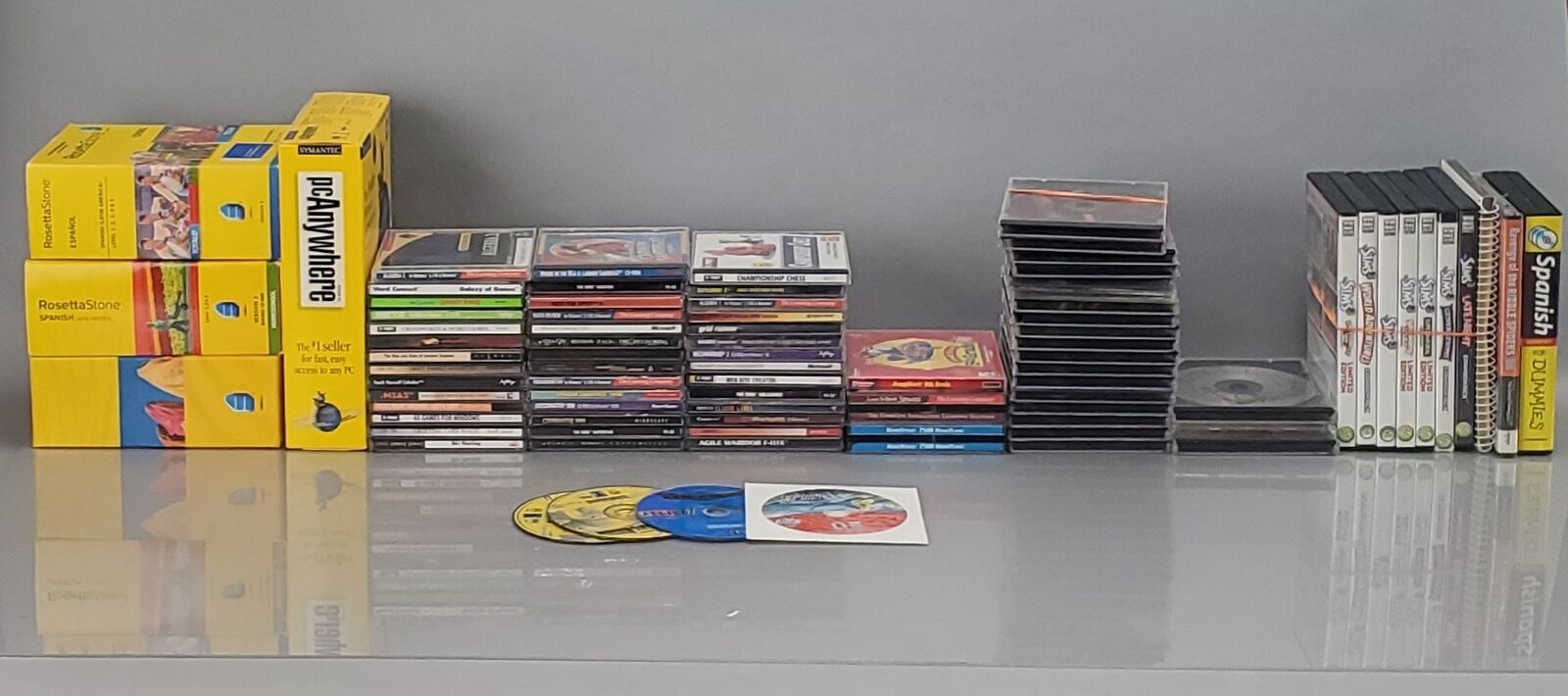 Lot Of 30+ Mixed Pc Video Games And Software - Untested / Incomplete / As Is