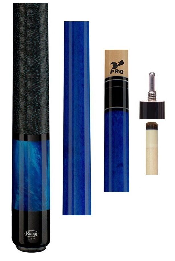 New Viking A281 Blue Stain - 12.00mm V-pro - Free 2x2 Case & 5 Piece Gift Set