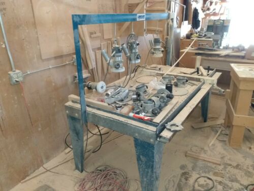 Router Raised Mdf Cabinet Door Setup Clamp Table & Routers