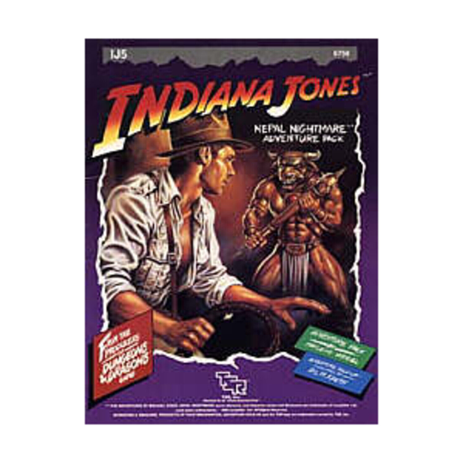Tsr Indiana Jones Nepal Nightmare Vg