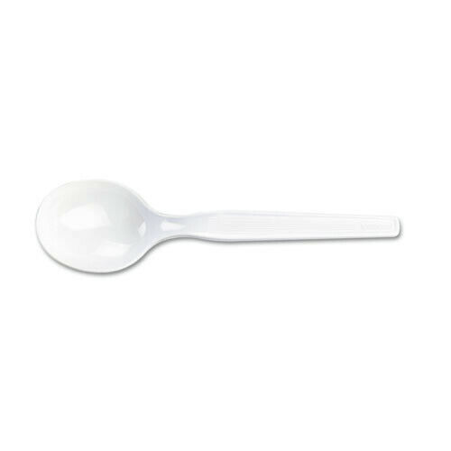 Dixie Sm207ct Heavy Mediumweight Plastic Cutlery Soup Spoon (1000/carton) New