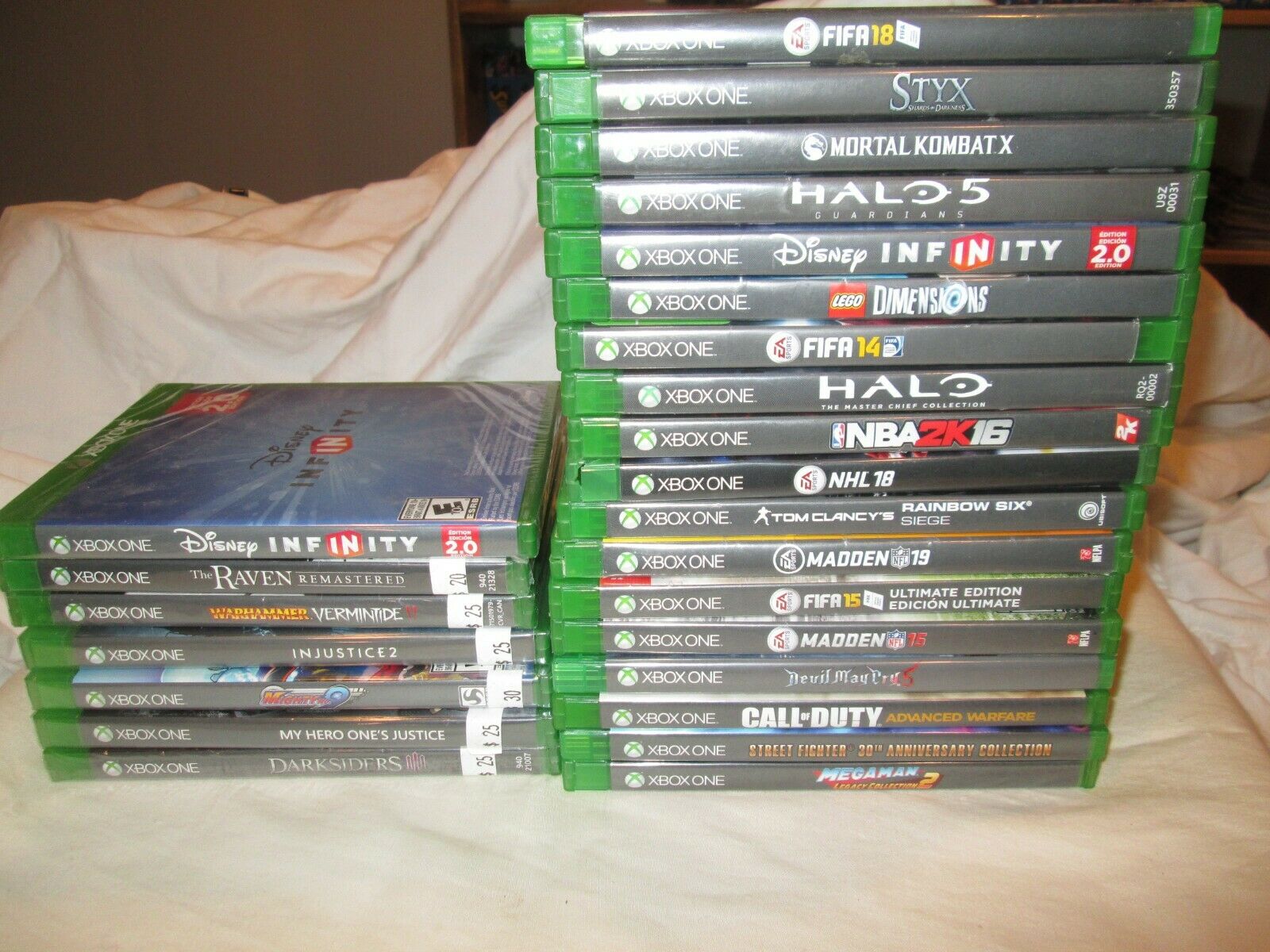 Xbox One Lot Of 24 Games Some New And Sealed