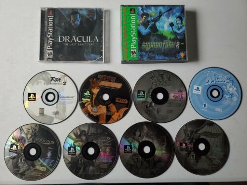 Video Game Lot / Playstation 1 Ps1 Games *mostly Uncommon Titles*