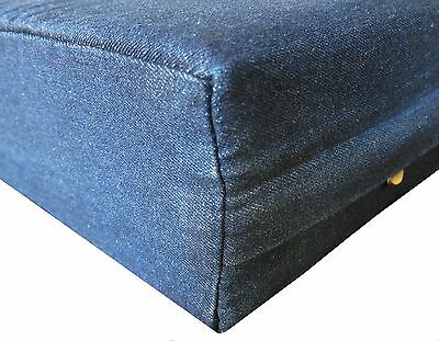 Pet Bed Cover Heavy Duty Denim Jean Replacement Duvet Cover Dog Bed Dogbed4less