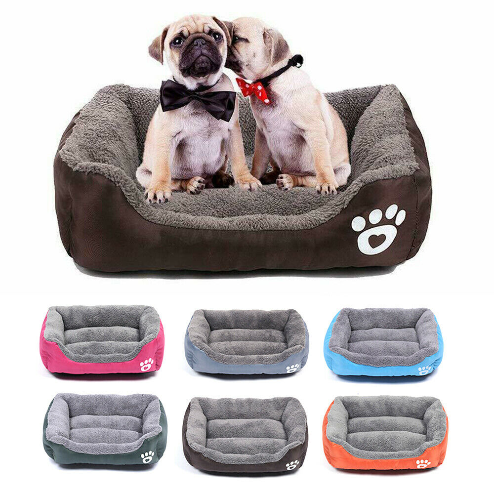 Pet Dog Cat Bed Puppy Cushion House Pet Soft Warm Kennel Dog Mat Blanket Home